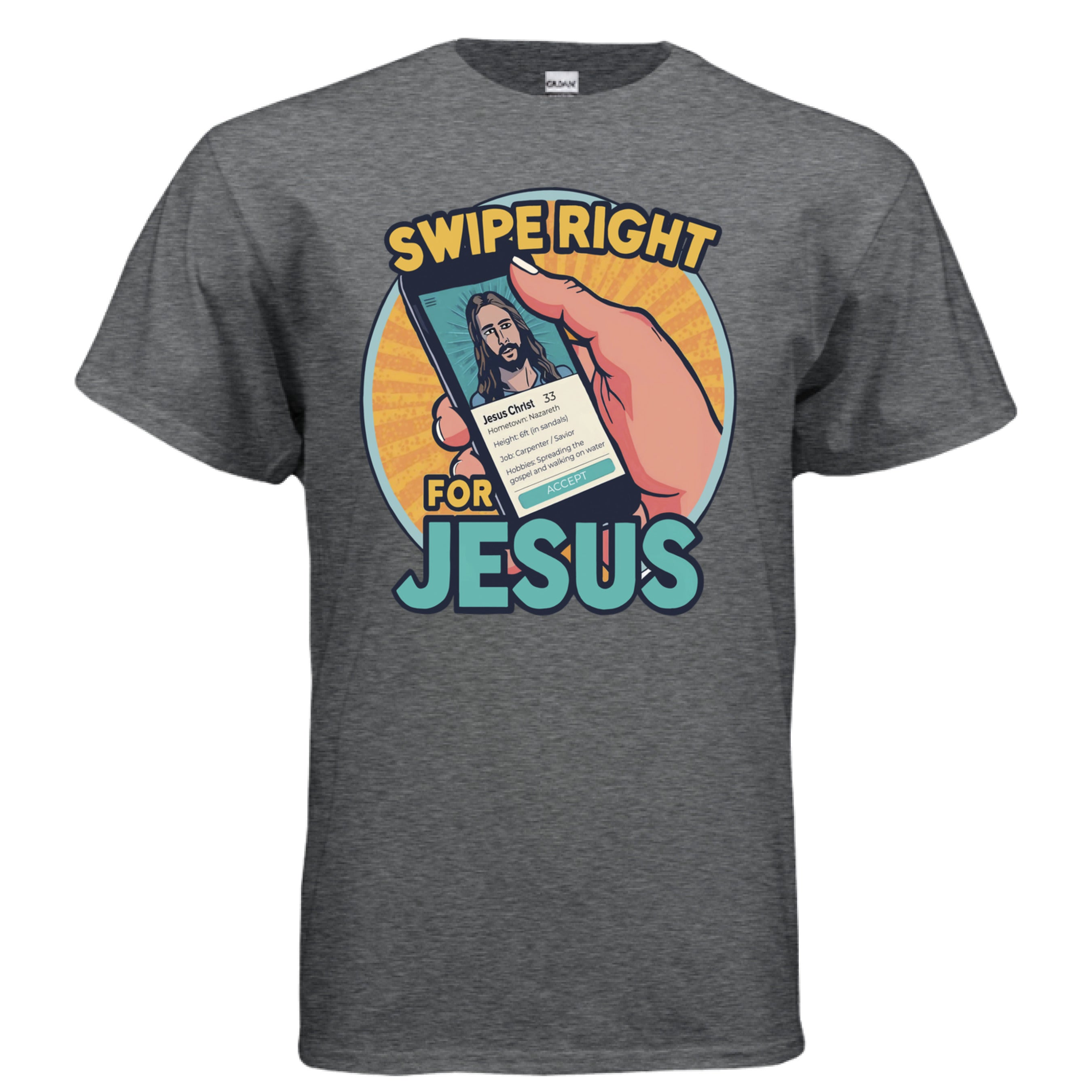 DARK HEATHER - FRONT